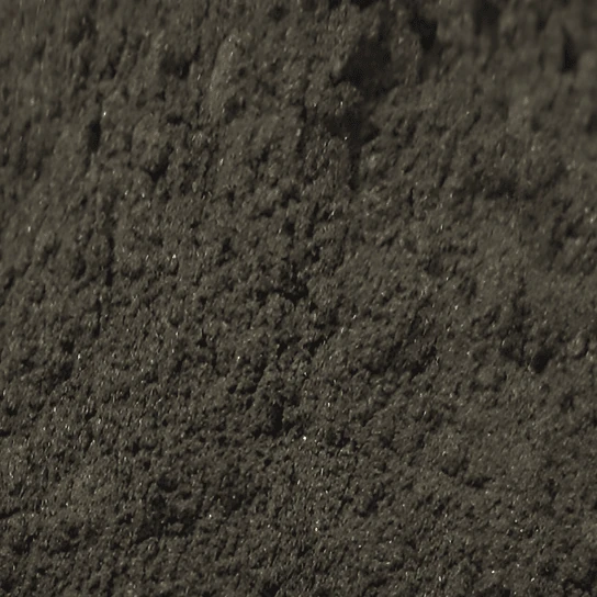 Dark grey-brown magnetite powder